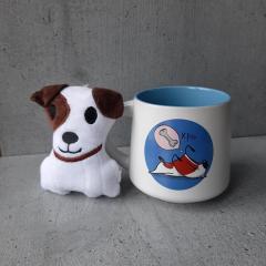 Фото Чашка з іграшкою SNT Веселий собакен 360 мл у...  - Магазин MASMART