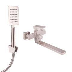 Фото Смеситель для ванны с длинным изливом Lidz (NKS) Kubis...  - Магазин MASMART