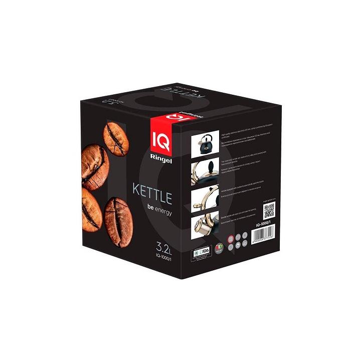 Фото Чайник со свистком RINGEL IQ Be Energy 3,2л  - Магазин MASMART