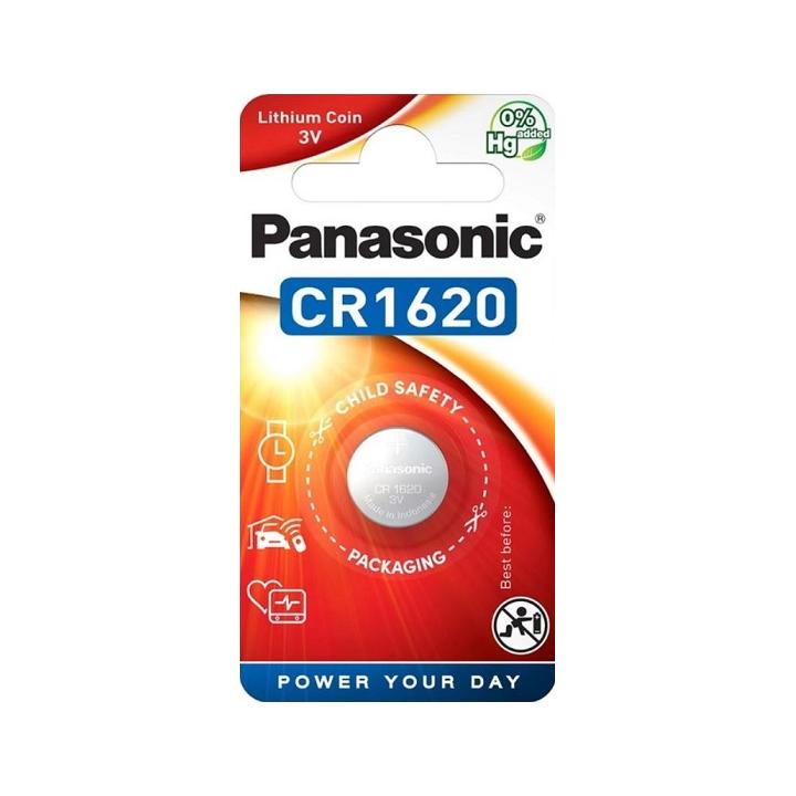 Фото Батарейка Panasonic CR 1620 BLI 1 Lithium - Магазин MASMART