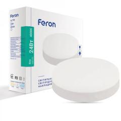Фото Світильник накладний LED Feron AL708 24W 1800Lm 6500K...  - Магазин MASMART