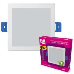 Фото Світильник вбудований LED ELM Tetra 6W 4000K 26-0087...  - Магазин MASMART