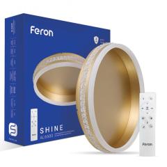 Фото Светильник LED Feron AL6600 Shine 70W круг золотой 4550Lm...  - Магазин MASMART