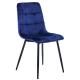 Фото Стул обеденный Cherry AMF черный/синий  - Магазин MASMART