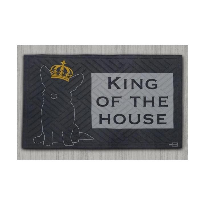 Фото Коврик придверный King of the house Собака Artimat 60х90 К603-244-3 на резиновой основе  - Магазин MASMART