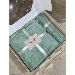 Фото Набор полотенец микрофибра SOHO 35х75 см/70х140 см  - Магазин MASMART