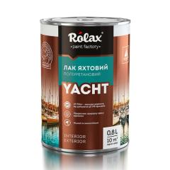 Фото Лак яхтовий Rolax Yacht матовий 2,5 л  - Магазин MASMART