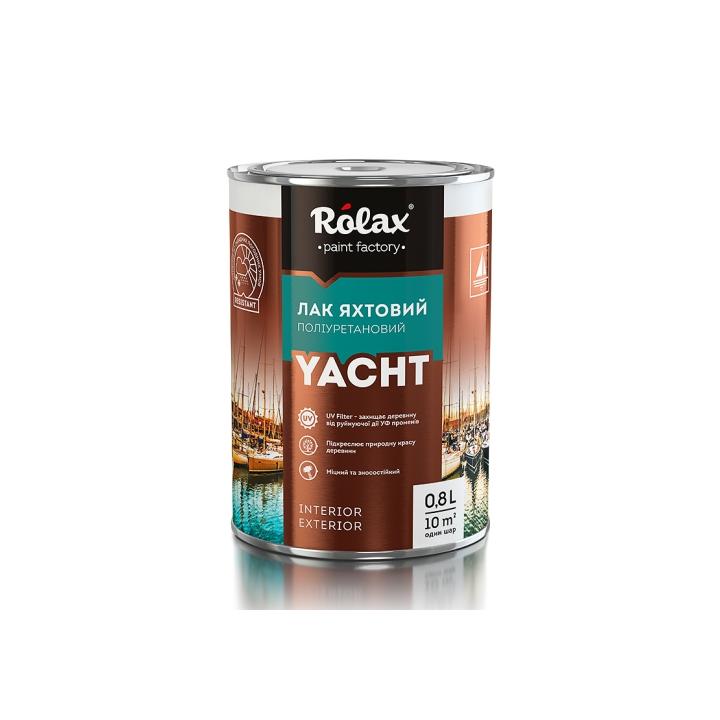 Фото Лак яхтовий Rolax Yacht матовий 2,5 л - Магазин MASMART