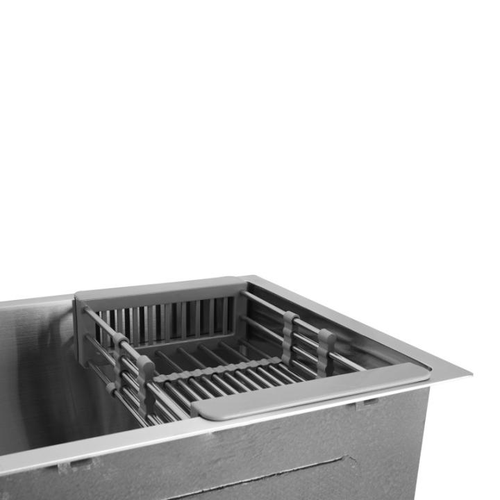 Фото Кухонная мойка Kroner KRP Geburstet-4843HM  - Магазин MASMART