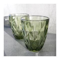 Фото Набір склянок Грані Смарагд S&T 280 мл 6 шт 9452  - Магазин MASMART