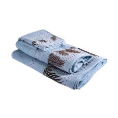 Фото Полотенце SOHО хлопок голубое 70х140 *уценка  - Магазин MASMART