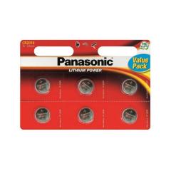 Фото Батарейки Panasonic литиевые CR2016 блистер 6 шт...  - Магазин MASMART