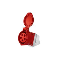 Фото Силовая розетка TAKEL стационарная 115 (3P+PE+N) 16A 380В...  - Магазин MASMART