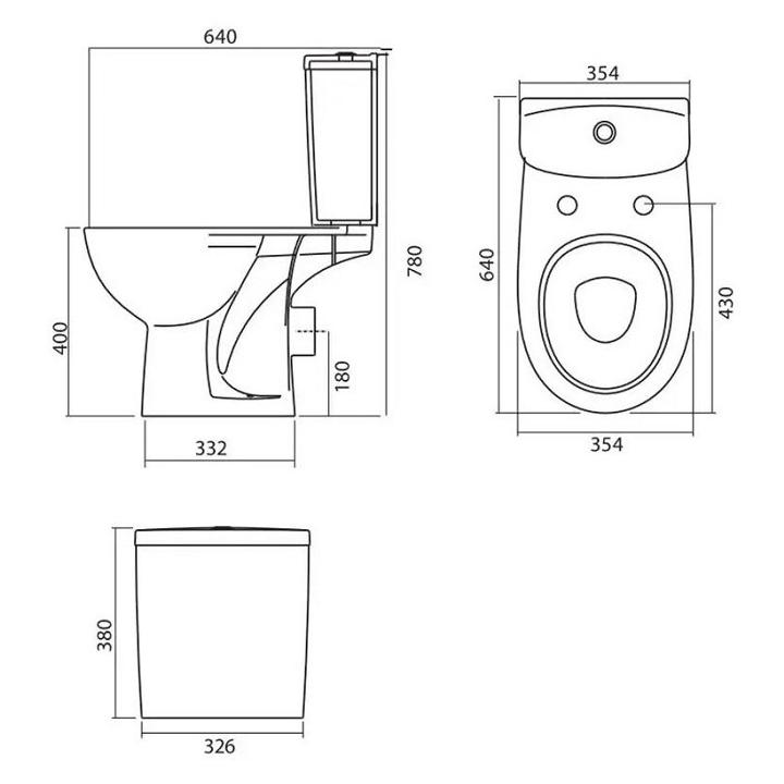 Фото Компакт Kolo Freja L7922000U горизонтальний випуск  - Магазин MASMART