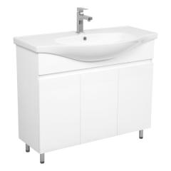 Фото Тумба Aqua Rodos Uno з умивальником Lila 100  - Магазин MASMART