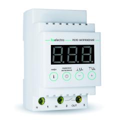 Фото Реле напряжения HS Electro УКН-63С 63А  - Магазин MASMART