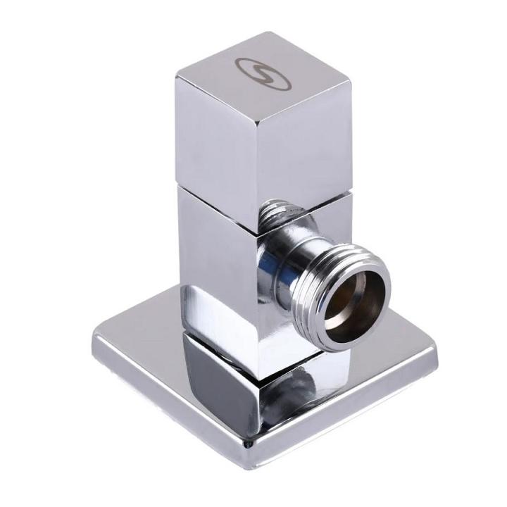 Фото Кран угловой полуоборотный вентильный SOLOMON 1/2"х1/2" CUBE 7078  - Магазин MASMART