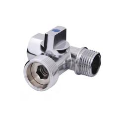 Фото Кран кутовий триходовий 1/2"Зх3/4"Зх1/2"В SD Forte...  - Магазин MASMART