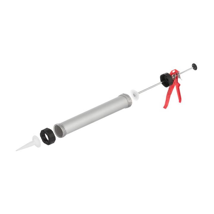 Фото Пістолет для силікону 600 мл INTERTOOL HT-0026  - Магазин MASMART