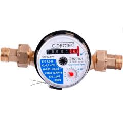 Фото Лічильник холодної води Gidrotek 1/2" E-T Qn 1,6/40° зі...  - Магазин MASMART