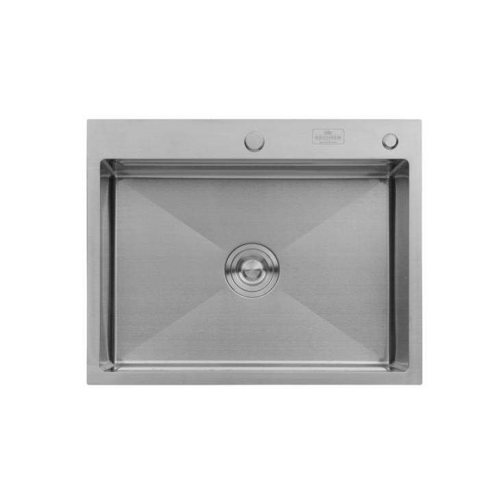 Фото Кухонна мийка Kroner KRP Geburstet - 6350HM  - Магазин MASMART