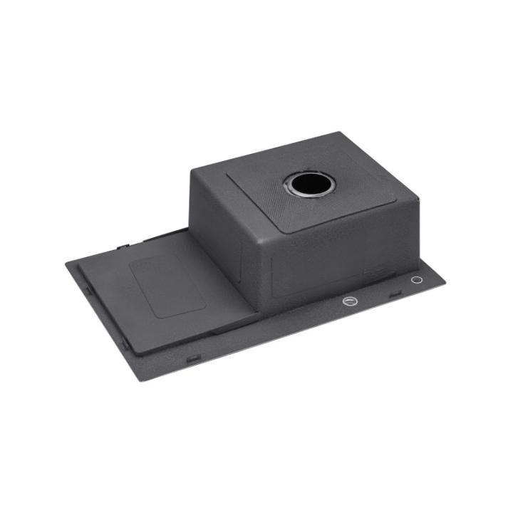 Фото Кухонная мойка Kroner KRP PVD Schwarze-7849RHM  - Магазин MASMART