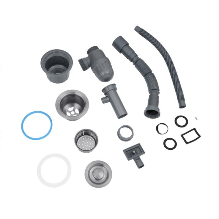 Фото Кухонна мийка Kroner KRP PVD Schwarze - 7849RHM  - Магазин MASMART