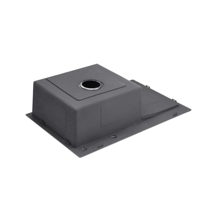 Фото Кухонна мийка Kroner KRP PVD Schwarze - 7849LHM  - Магазин MASMART