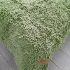 Фото Плед Травка 220х240 см оливковий  - Магазин MASMART