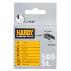 Фото Скобы Hardy 2241-650008 10х8мм, уп. 500 шт  - Магазин MASMART