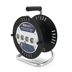 Фото Подовжувач на котушці 4 гнізда Horoz 16A ПВС 3х1,5...  - Магазин MASMART