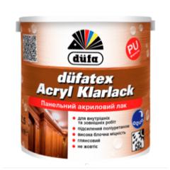 Фото Лак панельний Dufatex Acryl Klarlack Matt напівматовий...  - Магазин MASMART