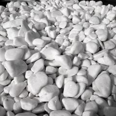 Фото Галька мармурова Thassos Extra White 10-20 мм 1 кг  - Магазин MASMART