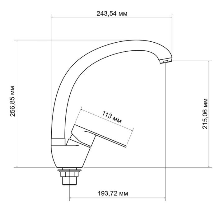 Фото Комплект смесителей Lidz Tani (001F1+0052+008F)  - Магазин MASMART