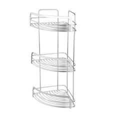 Фото Поличка кутова 3-ярусна VANSTORE н/ж 42513  - Магазин MASMART