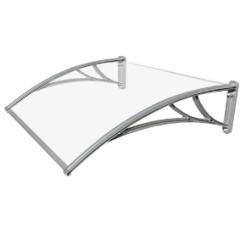 Фото Козырек Oscar Tandem 1500х930х280 мм серебряный из...  - Магазин MASMART