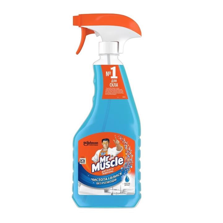 Фото Засіб для миття скла та поверхонь Mr.Muscle 500 мл - Магазин MASMART