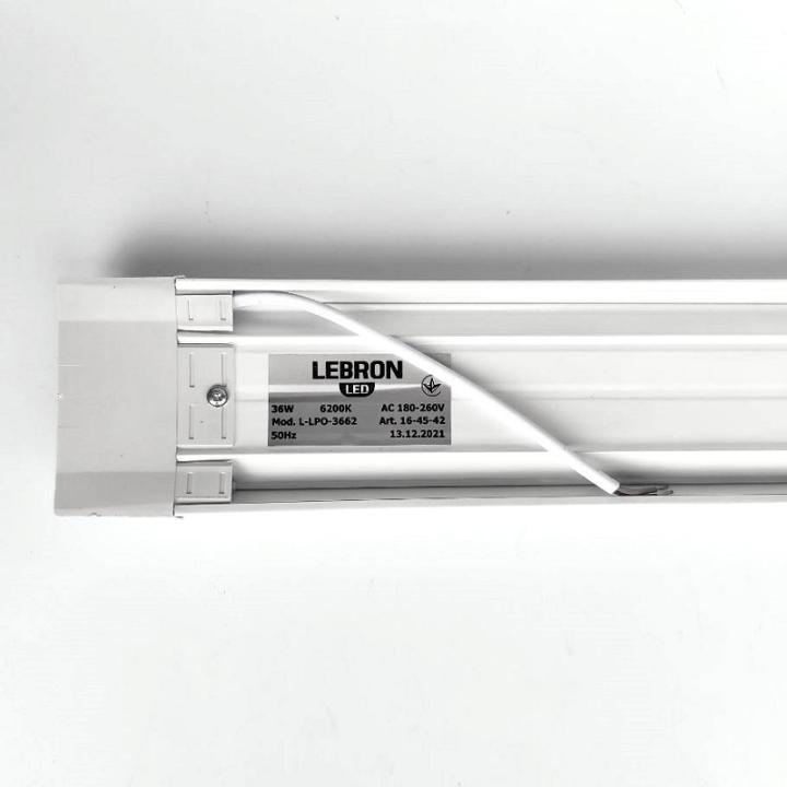 Фото Светильник линейный LED Lebron L-LPO 36W 6200K 120 см 16-45-40  - Магазин MASMART