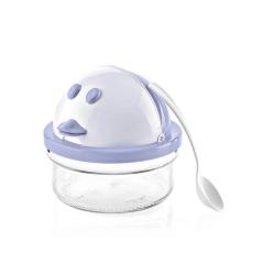 Фото Сахарница Утенок 415 мл стекло с ложкой КС-301  - Магазин MASMART