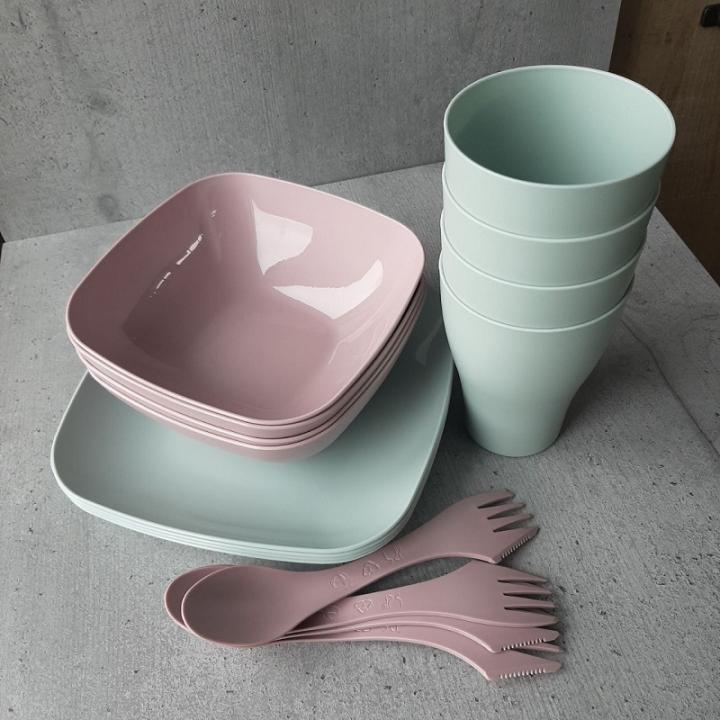 Фото Набір посуду для пікніка фрезія/полин  - Магазин MASMART