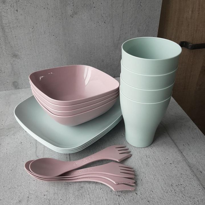 Фото Набір посуду для пікніка фрезія/полин - Магазин MASMART
