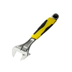 Фото Ключ розвідний Сталь 41071 200 мм двокомпонентна рукоятка  - Магазин MASMART