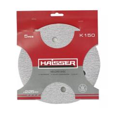 Фото Круг шліфувальний самоклеючий Haisser 225 мм P150 5317333  - Магазин MASMART