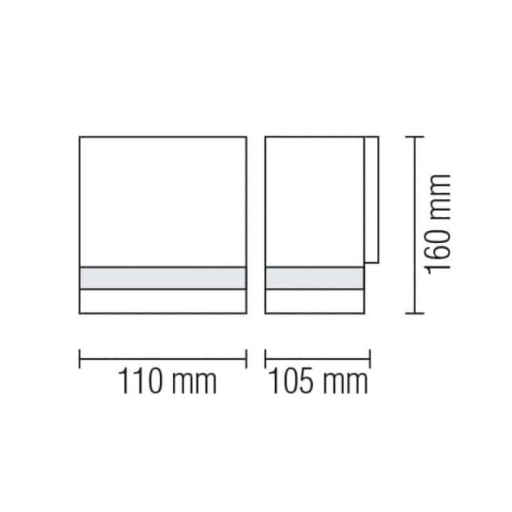 Фото Светильник LED Horoz GARDENYA-3 35W GU10 IP44  - Магазин MASMART