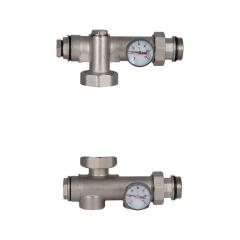 Фото Коннектор с нижним подключением для насоса с термометрами...  - Магазин MASMART