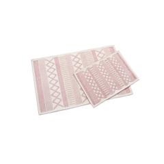 Фото Набір килимків Irya - Kitaro pudra пудра 60х90/40х60  - Магазин MASMART