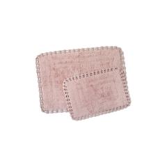 Фото Набір килимків Irya - Debra g.kurusu пудра 60х90/40х60  - Магазин MASMART