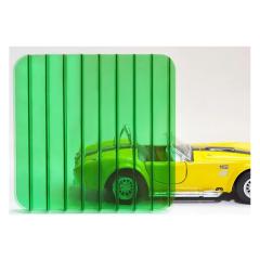 Фото Поликарбонат 6 мм Oscar зеленый  - Магазин MASMART