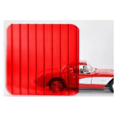 Фото Поликарбонат 8 мм Oscar красный  - Магазин MASMART