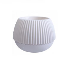 Фото Вазон Бохо белый Алеана d17 2,5 л  - Магазин MASMART